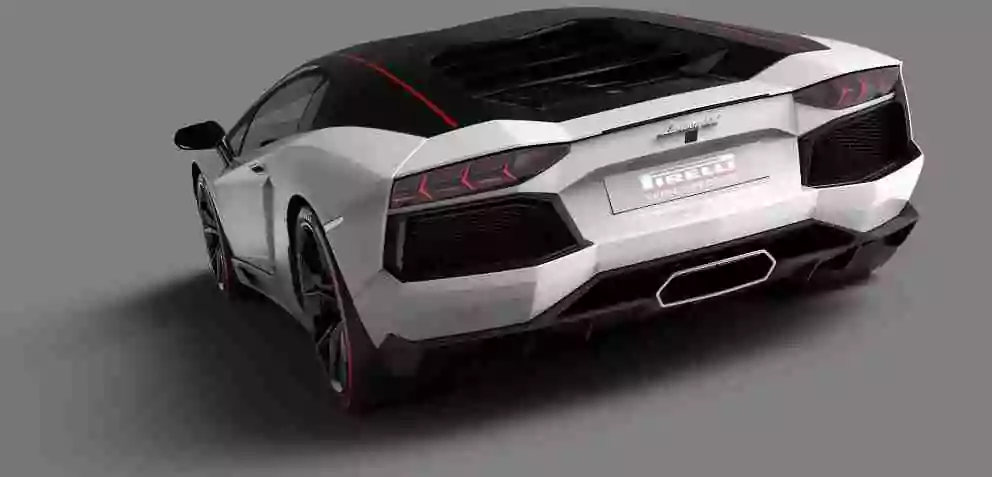 Lamborghini Aventador Pirelli Hire In Dubai 